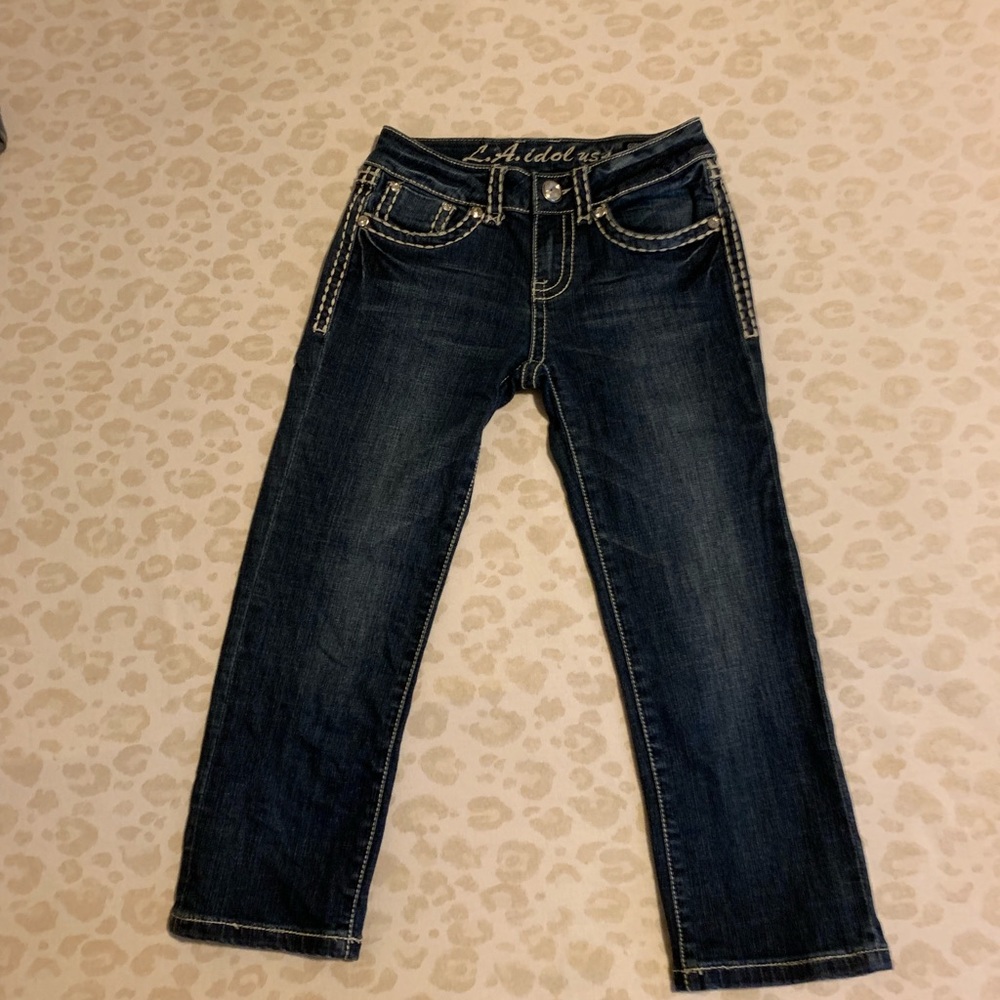 L.A. Idol denim capris